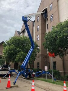 Houston TX spider lift rental 