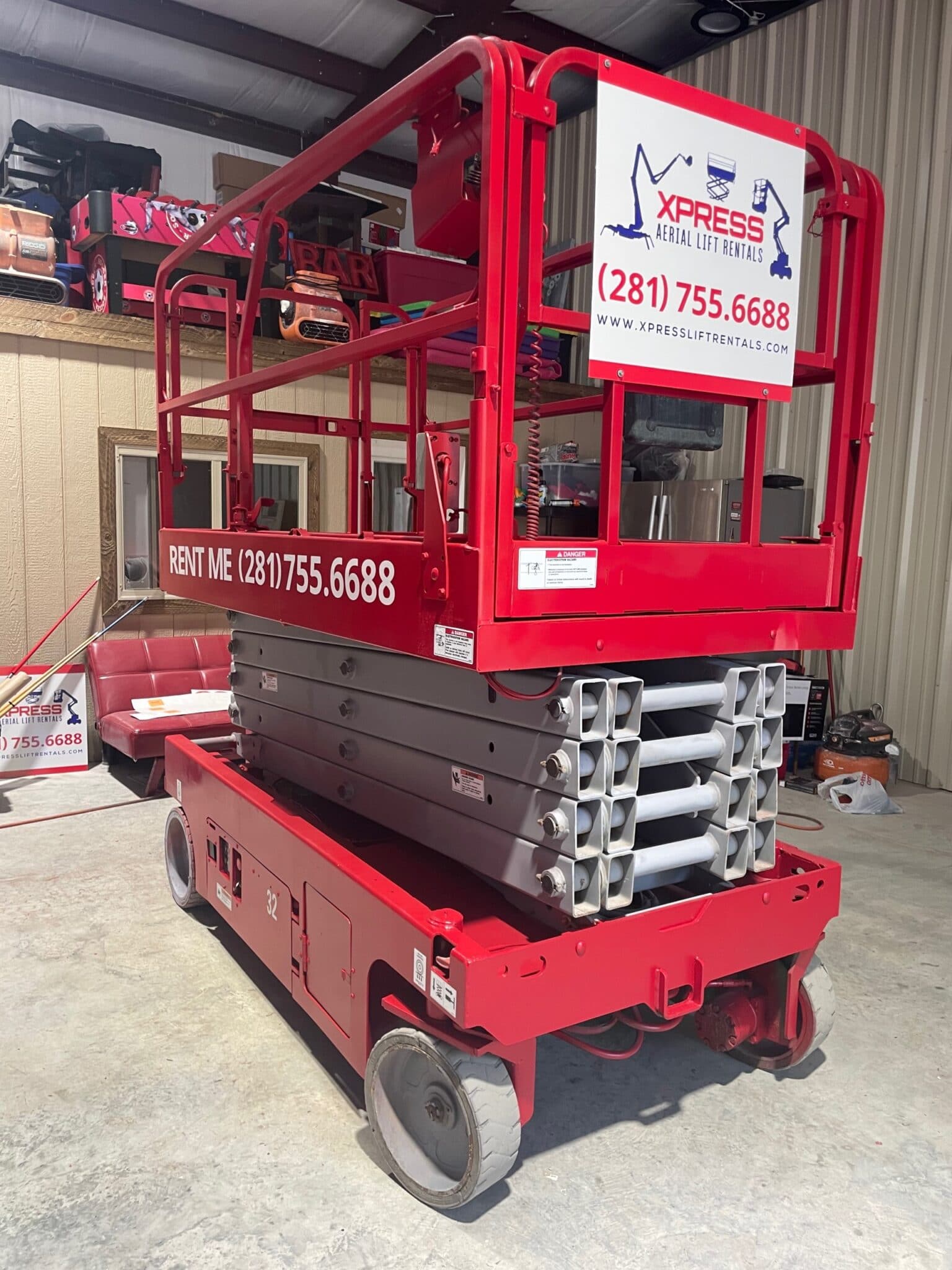 Downtown Houston Boom Lift Rental Near Me | Xpress Aerial Lift Rentals