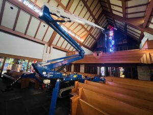 The Galleria aerial equipment rental